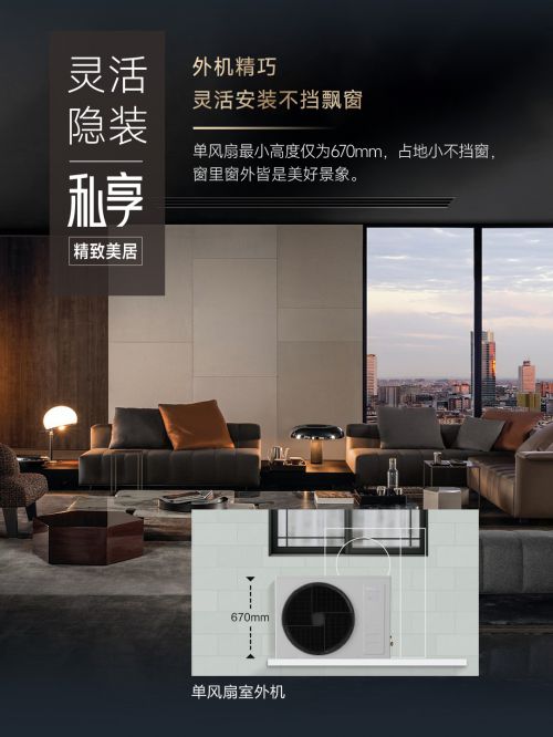 系列：外机精巧开启舒适新篇尊龙凯时海信中央空调私享家